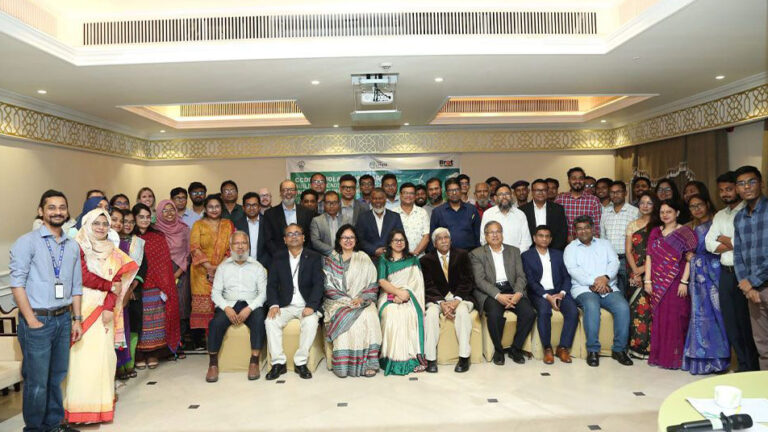 সিসিডিবির জলবায়ু পরিবর্তন বিষয়ক গবেষণা স্কলারশিপের উদ্বোধনী কর্মশালা